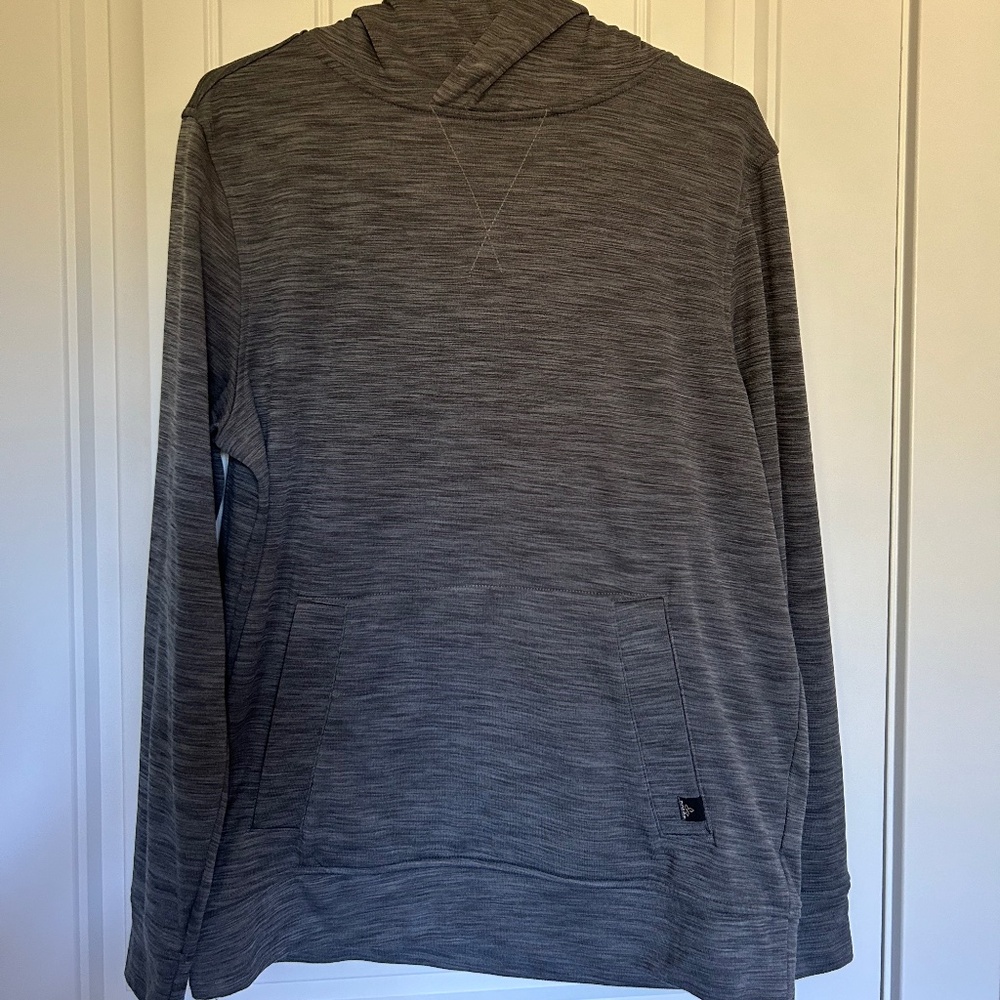 Prana Gray Hoodie Mens Small